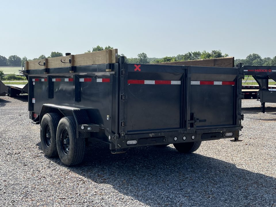 Used 2021 MAXXD 83"x14' 14k Telescopic Dump Trailer