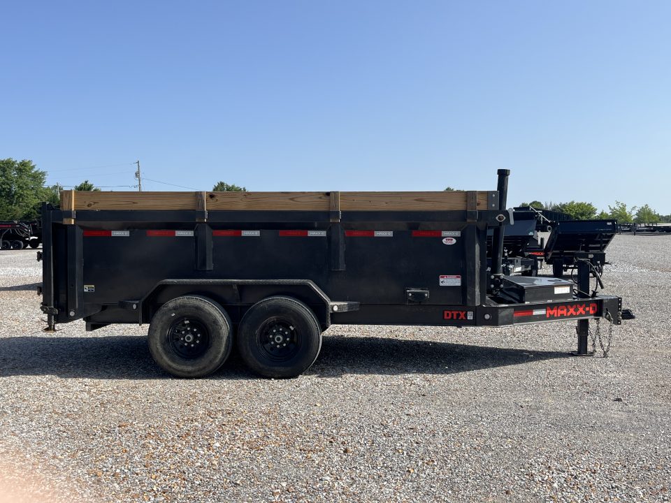 Used 2021 MAXXD 83"x14' 14k Telescopic Dump Trailer