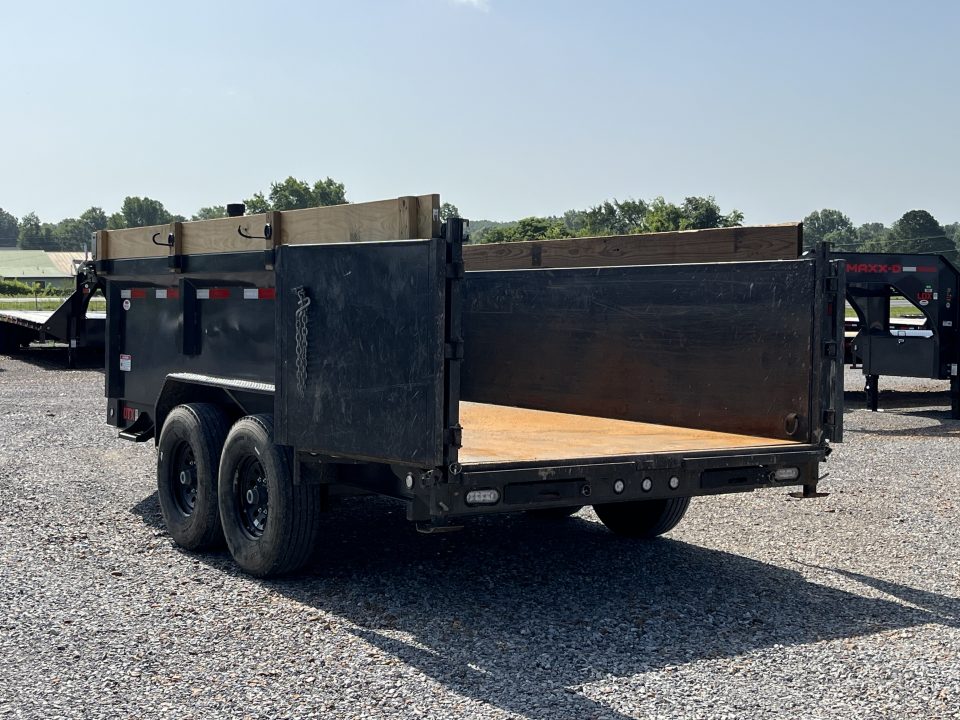 Used 2021 MAXXD 83"x14' 14k Telescopic Dump Trailer