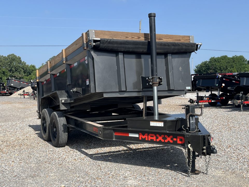 Used 2021 MAXXD 83"x14' 14k Telescopic Dump Trailer