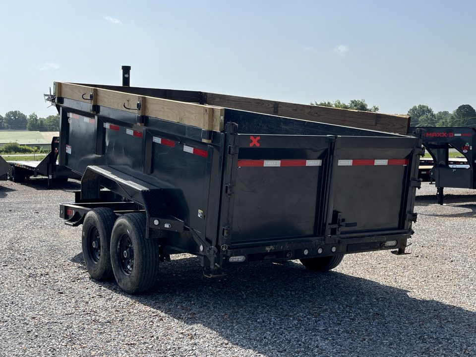 Used 2021 MAXXD 83"x14' 14k Telescopic Dump Trailer