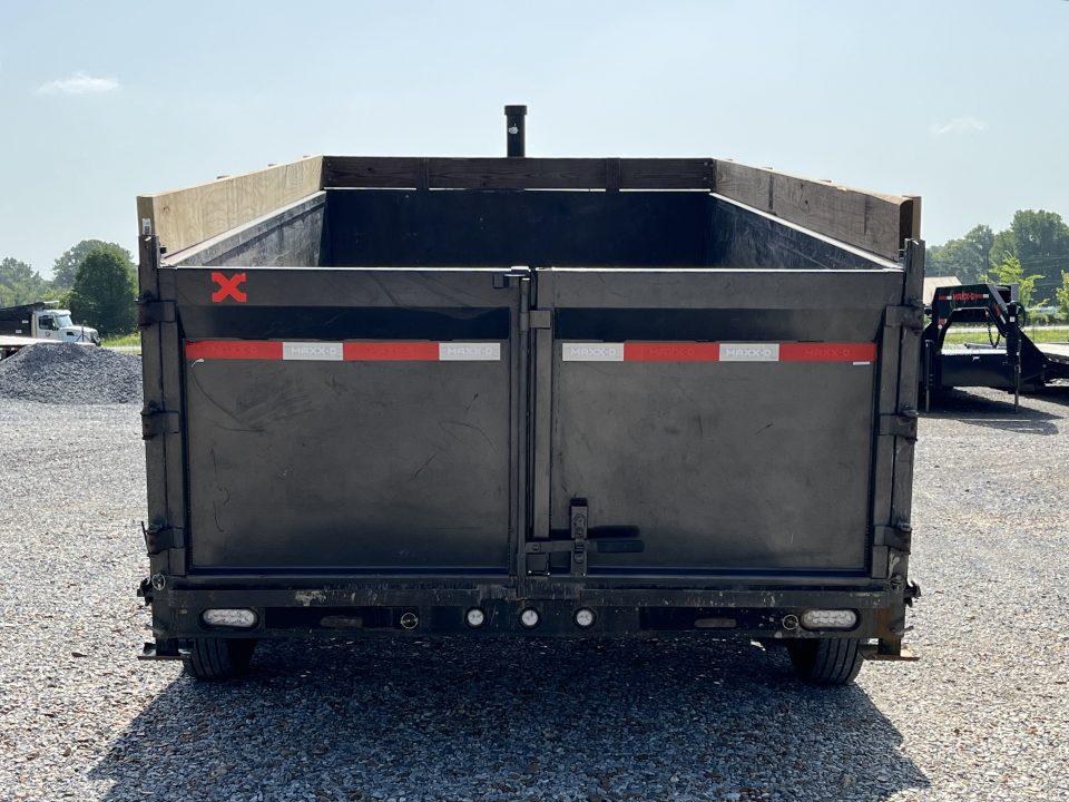 Used 2021 MAXXD 83"x14' 14k Telescopic Dump Trailer