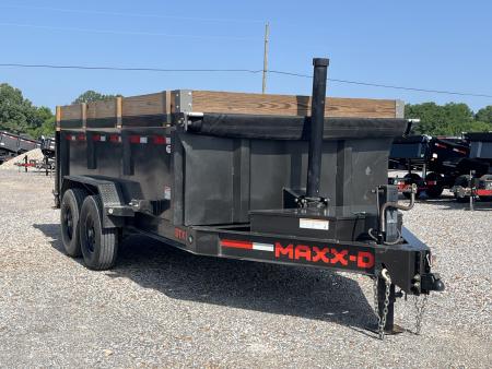 Used 2021 MAXXD 83"x14' 14k Telescopic Dump Trailer
