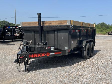 Used 2021 MAXXD 83"x14' 14k Telescopic Dump Trailer