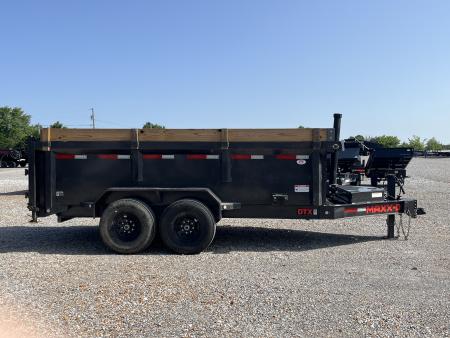 Used 2021 MAXXD 83"x14' 14k Telescopic Dump Trailer