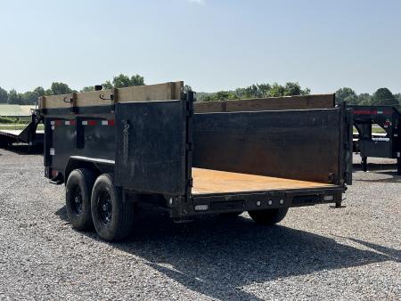 Used 2021 MAXXD 83"x14' 14k Telescopic Dump Trailer