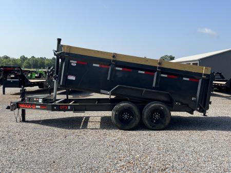 Used 2021 MAXXD 83"x14' 14k Telescopic Dump Trailer
