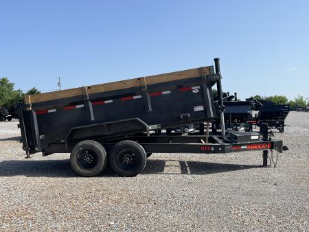 Used 2021 MAXXD 83"x14' 14k Telescopic Dump Trailer