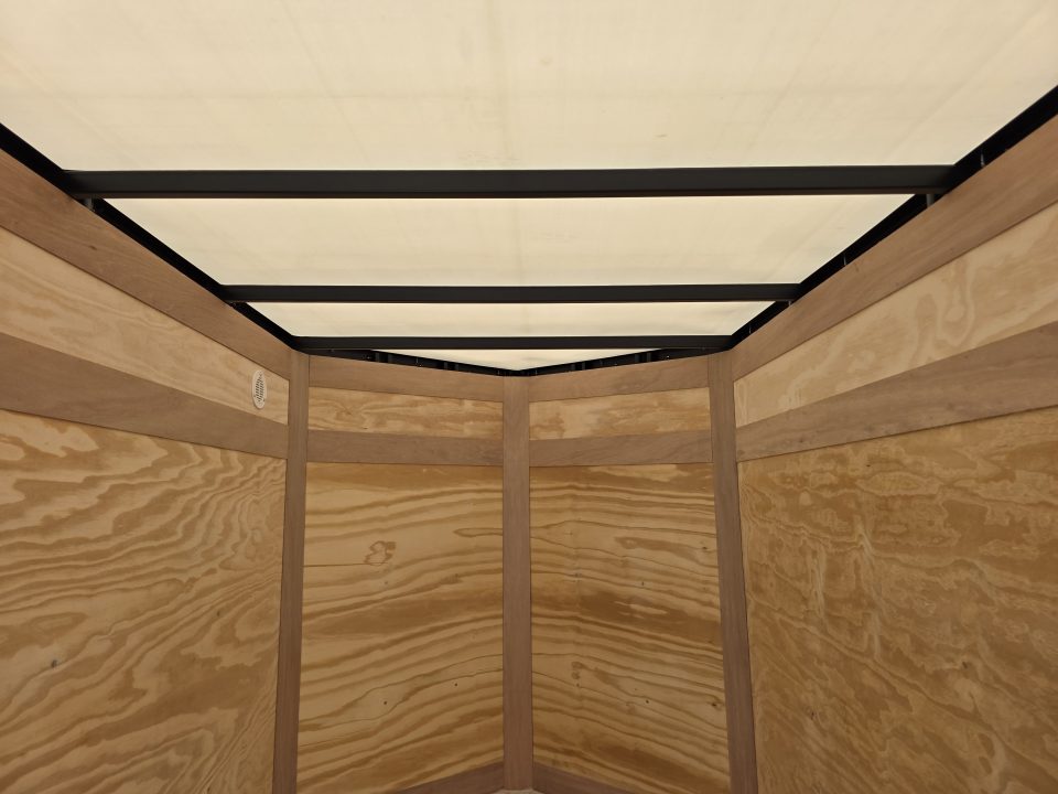 New 2026 Cross Trailers 5X8 screwless CARGO ENCLOSED TRAILER 5 X 8 Cargo / Enclosed Trailer