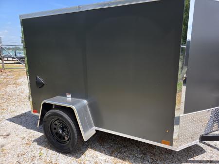 New 2026 Cross Trailers 5X8 screwless CARGO ENCLOSED TRAILER 5 X 8 Cargo / Enclosed Trailer