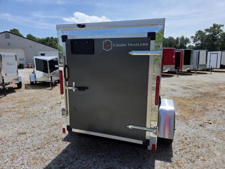 New 2026 Cross Trailers 5X8 screwless CARGO ENCLOSED TRAILER 5 X 8 Cargo / Enclosed Trailer