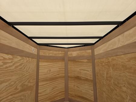 New 2026 Cross Trailers 5X8 screwless CARGO ENCLOSED TRAILER 5 X 8 Cargo / Enclosed Trailer