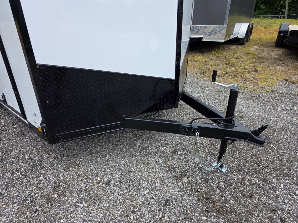 New 2027 US Cargo 6.5X12 080 SCREWLESS BLACKOUT 7' INSIDE DRINGS SXS UTV GOLFCART MOWER Cargo / Enclosed Trailer