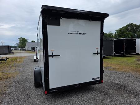 New 2027 US Cargo 6.5X12 080 SCREWLESS BLACKOUT 7' INSIDE DRINGS SXS UTV GOLFCART MOWER Cargo / Enclosed Trailer