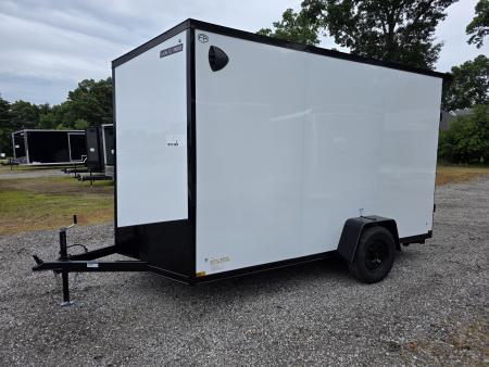 New 2027 US Cargo 6.5X12 080 SCREWLESS BLACKOUT 7' INSIDE DRINGS SXS UTV GOLFCART MOWER Cargo / Enclosed Trailer