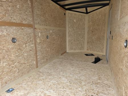New 2027 US Cargo 6.5X12 080 SCREWLESS BLACKOUT 7' INSIDE DRINGS SXS UTV GOLFCART MOWER Cargo / Enclosed Trailer