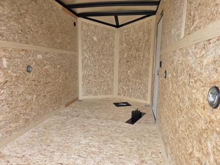 New 2027 US Cargo 6.5X12 080 SCREWLESS BLACKOUT 7' INSIDE DRINGS SXS UTV GOLFCART MOWER Cargo / Enclosed Trailer