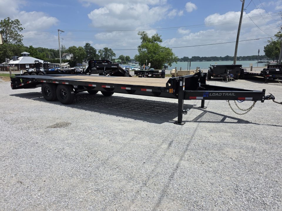 New 2026 Load Trail 102X24 DECKOVER MAX RAMPS 14K GVWR EQUIPMENT Deckover Trailer