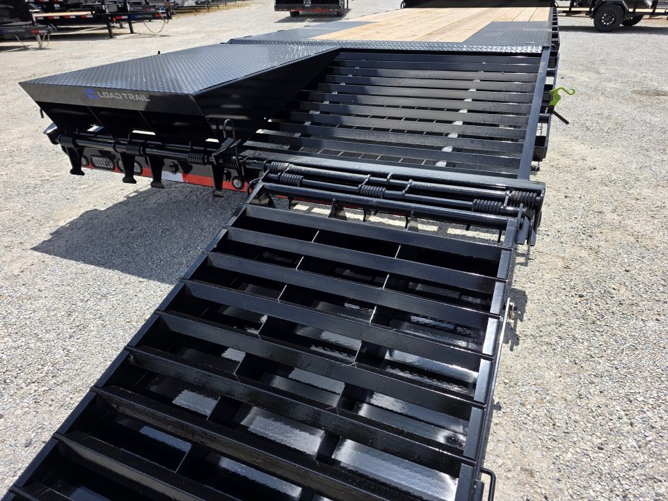 New 2026 Load Trail 102X24 DECKOVER MAX RAMPS 14K GVWR EQUIPMENT Deckover Trailer