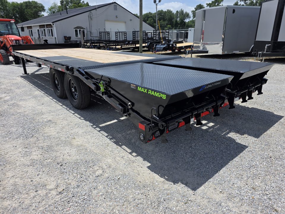 New 2026 Load Trail 102X24 DECKOVER MAX RAMPS 14K GVWR EQUIPMENT Deckover Trailer