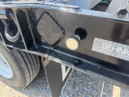 Used 2025 Behnke 102"x33' 25 TON Pintle Hitch Trailer *AIR RAMPS*
