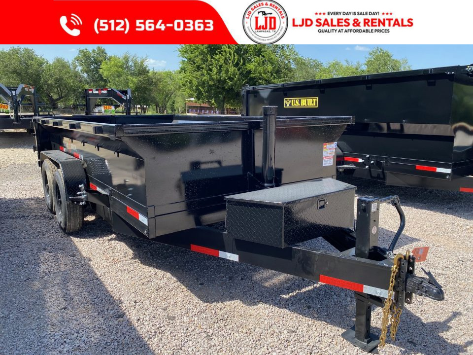 New 2026 Texas Pride - 7' X 14' 2' - Ramps - 14K Dump Trailer