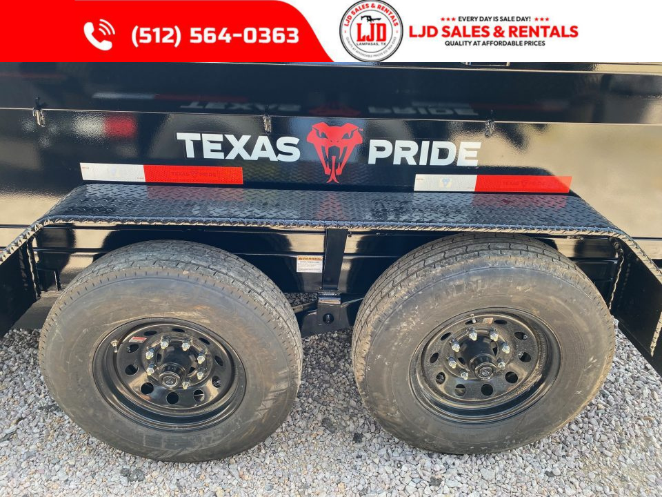 New 2026 Texas Pride - 7' X 14' 2' - Ramps - 14K Dump Trailer