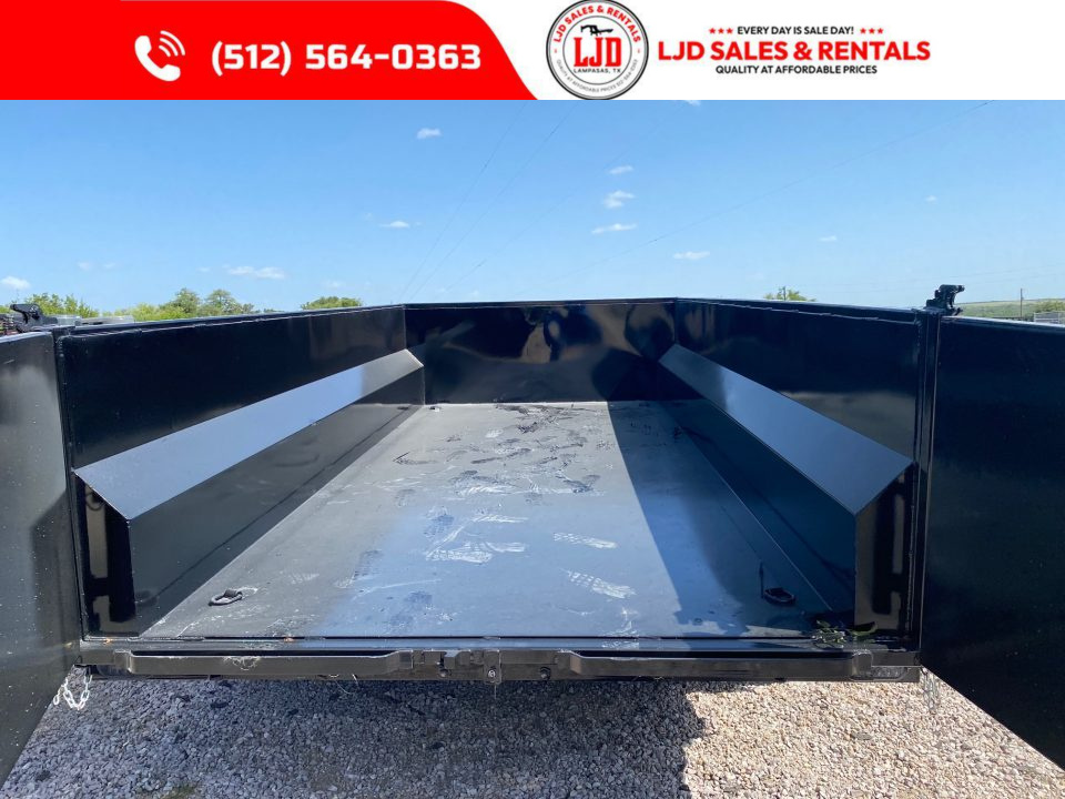 New 2026 US Built - 16'x3' - 16K GVWR - Spreader - Ramps - Dump Trailer