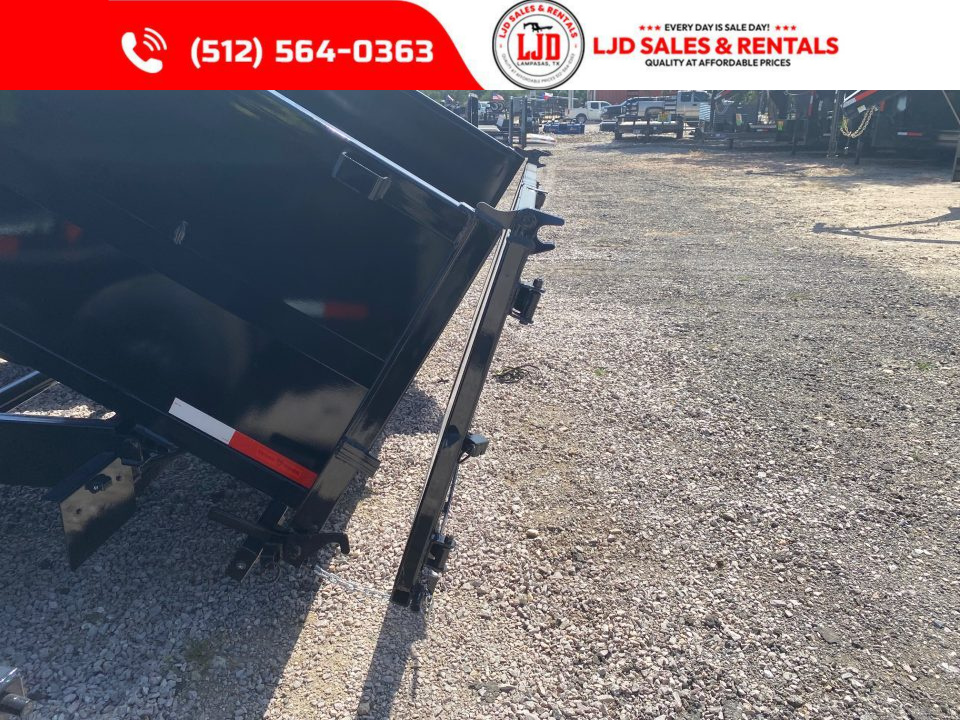 New 2026 US Built - 16'x3' - 16K GVWR - Spreader - Ramps - Dump Trailer