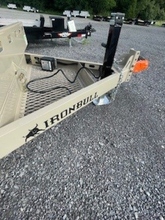New 2027 Iron Bull TSB8012 80x12 7000 GVWR Gravity Tilt Trailer