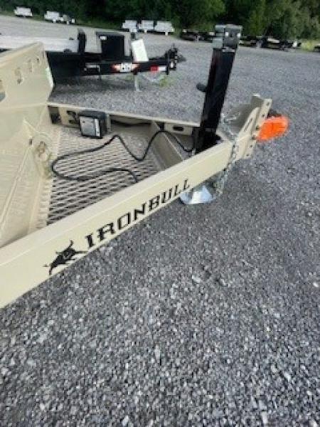 New 2027 Iron Bull TSB8012 80x12 7000 GVWR Gravity Tilt Trailer