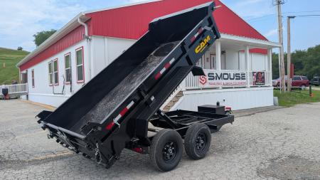 New 2026 CAM Superline 6x12 Lo Pro Standard Duty Equipment Dump Trailer