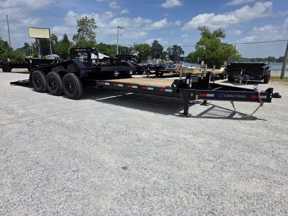 New 2026 Load Trail 83" X 24' 83X24 Tilt-N-Go 21K Triple Axle Tilt Deck I-Beam Frame EQUIPMENT TRAILER Tilt Trailer