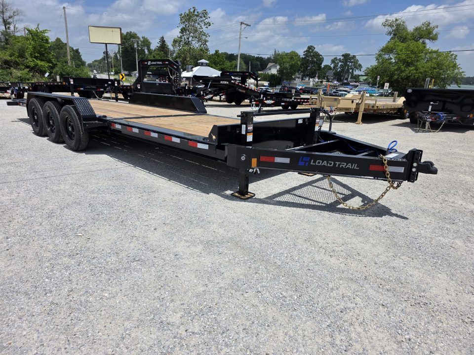 New 2026 Load Trail 83" X 24' 83X24 Tilt-N-Go 21K Triple Axle Tilt Deck I-Beam Frame EQUIPMENT TRAILER Tilt Trailer