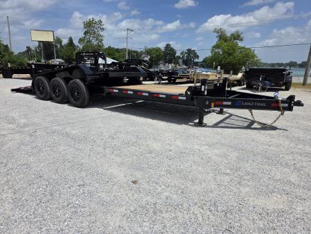New 2026 Load Trail 83  X 24' 83X24 Tilt-N-Go 21K Triple Axle Tilt Deck I-Beam Frame EQUIPMENT TRAILER Tilt Trailer
