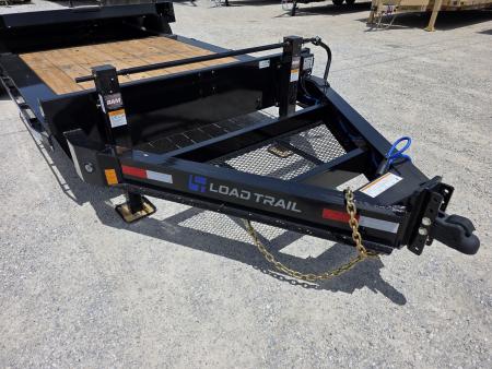New 2026 Load Trail 83" X 24' 83X24 Tilt-N-Go 21K Triple Axle Tilt Deck I-Beam Frame EQUIPMENT TRAILER Tilt Trailer