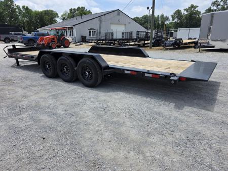 New 2026 Load Trail 83" X 24' 83X24 Tilt-N-Go 21K Triple Axle Tilt Deck I-Beam Frame EQUIPMENT TRAILER Tilt Trailer