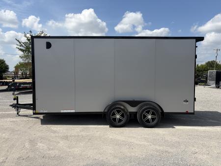 New 2026 LOOK TRAILERS K-DX8414-070 (7' X 14') 7K V-Nose Cargo / Enclosed Trailer