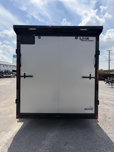 New 2026 LOOK TRAILERS K-DX8414-070 (7' X 14') 7K V-Nose Cargo / Enclosed Trailer
