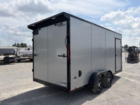 New 2026 LOOK TRAILERS K-DX8414-070 (7' X 14') 7K V-Nose Cargo / Enclosed Trailer