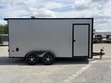 New 2026 LOOK TRAILERS K-DX8414-070 (7' X 14') 7K V-Nose Cargo / Enclosed Trailer