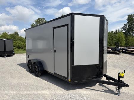 New 2026 LOOK TRAILERS K-DX8414-070 (7' X 14') 7K V-Nose Cargo / Enclosed Trailer