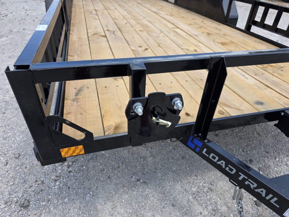 New 2026 Load Trail 83 X 16 TANDEM AXLE UTILITY TRAILER SIDE LOAD RAMPS 83X16 Utility Trailer