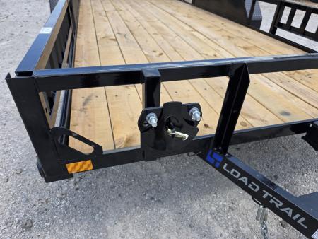 New 2026 Load Trail 83 X 16 TANDEM AXLE UTILITY TRAILER SIDE LOAD RAMPS 83X16 Utility Trailer