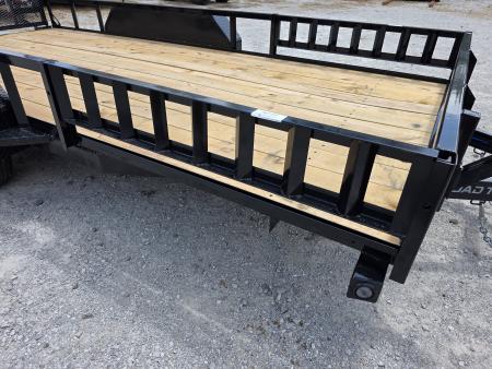 New 2026 Load Trail 83 X 16 TANDEM AXLE UTILITY TRAILER SIDE LOAD RAMPS 83X16 Utility Trailer