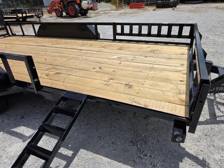 New 2026 Load Trail 83 X 16 TANDEM AXLE UTILITY TRAILER SIDE LOAD RAMPS 83X16 Utility Trailer