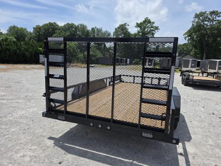 New 2026 Load Trail 83 X 16 TANDEM AXLE UTILITY TRAILER SIDE LOAD RAMPS 83X16 Utility Trailer