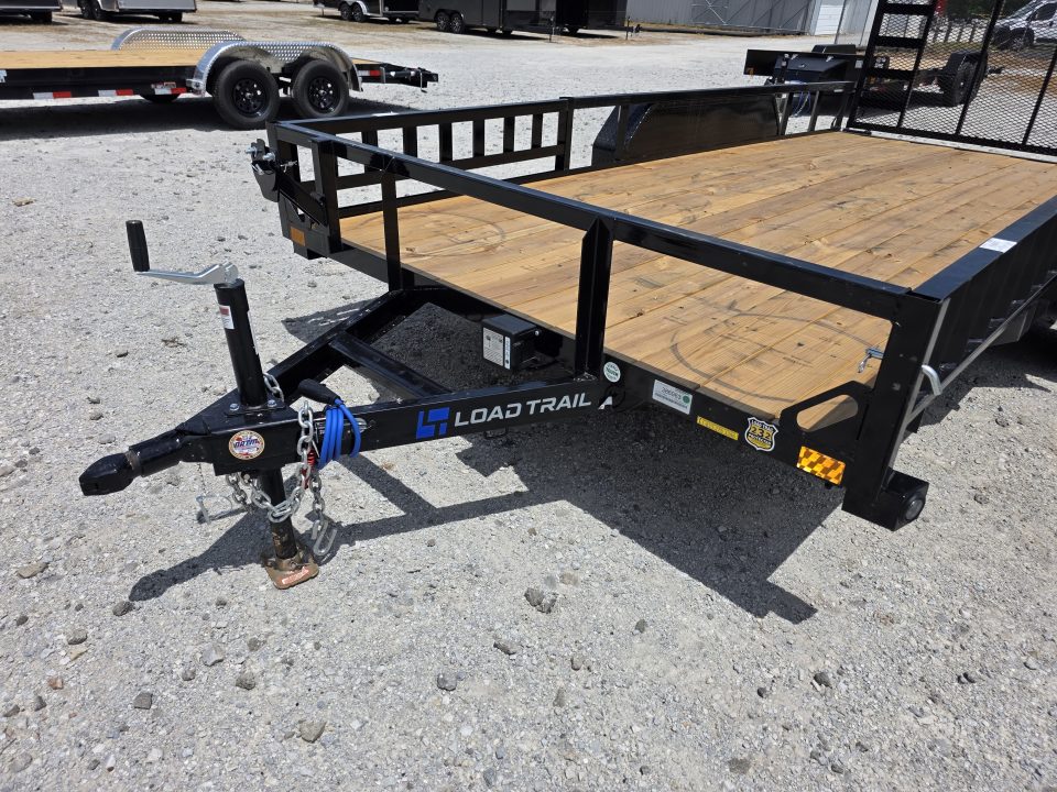 New 2026 Load Trail 83 X 16 TANDEM AXLE UTILITY TRAILER SIDE LOAD RAMPS 83X16 Utility Trailer