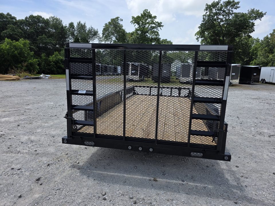 New 2026 Load Trail 83 X 16 TANDEM AXLE UTILITY TRAILER SIDE LOAD RAMPS 83X16 Utility Trailer