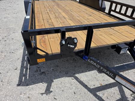 New 2026 Load Trail 83 X 16 TANDEM AXLE UTILITY TRAILER SIDE LOAD RAMPS 83X16 Utility Trailer